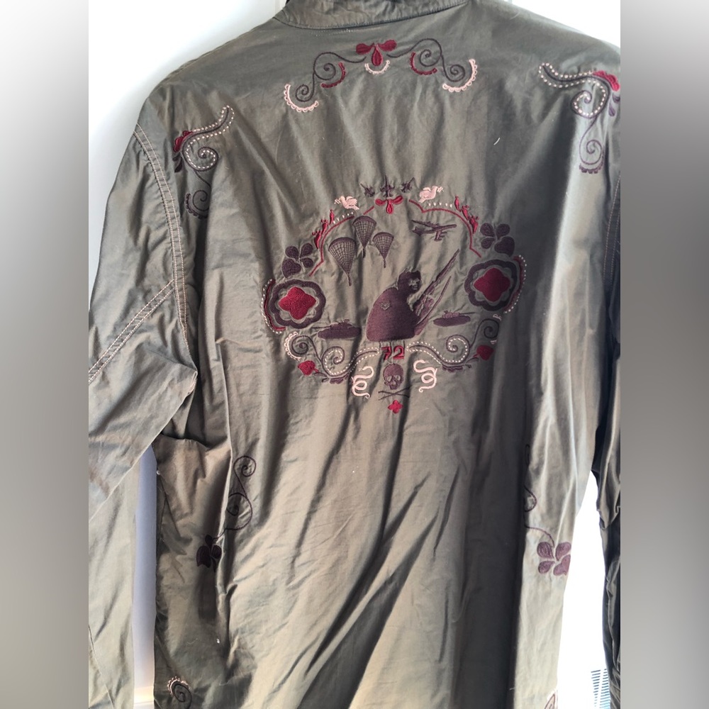 Embroidered Army Jacket - Picture 4 of 4